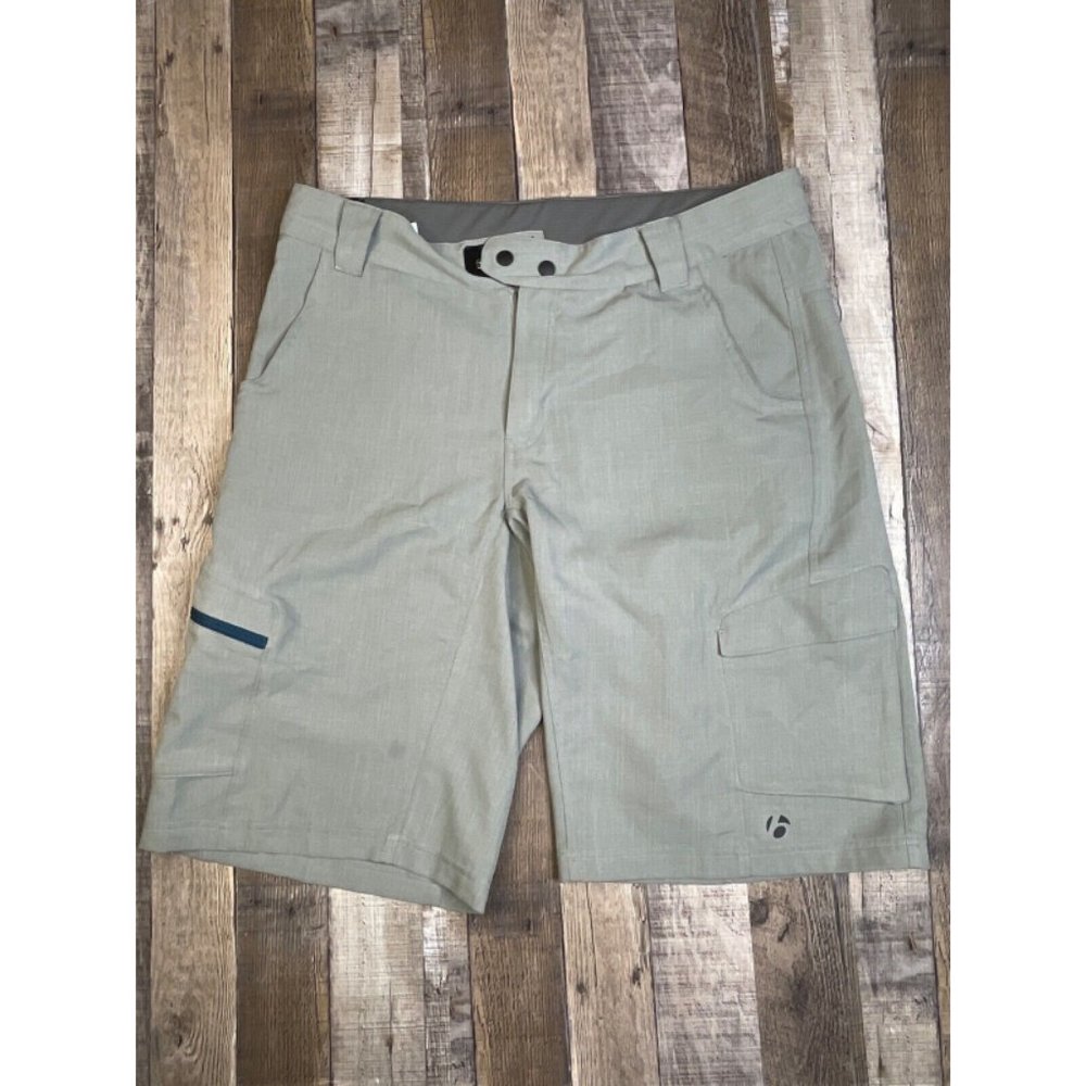Bontrager Men XL Cargo Rhythm Shorts Lightweight Quick Cycling Active Gray